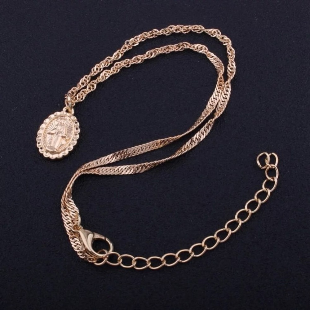 2 FOR 1! Lightweight Cross Religious Necklace Set - Picture 4 of 7
